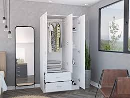 Choose from contactless same day delivery, drive up and more. Amazon Com Tuhome Austral 3 Door Armoire White Furniture Decor