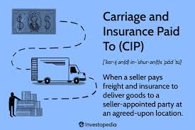carriage and insurance paid to cip