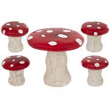 Get Mushroom Table Stools Or
