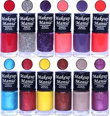 makeup mania nail polish set of 12