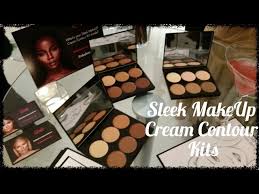 sleek makeup cream contour kits