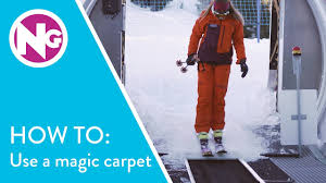 how to get on and off a magic carpet