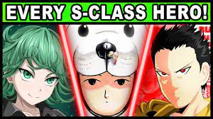 All 17 S-Class Heroes and Their Powers Explained! (One Punch Man) - YouTube