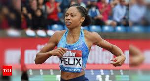 Allyson felix leaving it all on the track in final olympics. Allyson Felix Says Tokyo Will Be Olympic Swansong More Sports News Times Of India