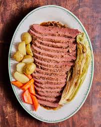 corned beef and cabbage dinner