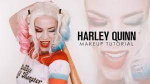 harley quinn halloween makeup tutorial