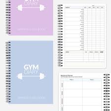 Gym Diary And Workout Log Book