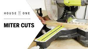 multiple cuts with a miter saw