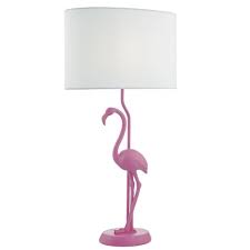 Oregonuforeview Decorative Pink Flamingo Table Lamp With