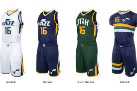 What is this utah jazz uniform? Utah Jazz Reveal New Uniforms Slc Dunk