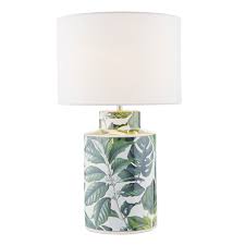 filip table lamp green base only