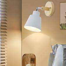 Wooden Wall Lights Bedside Wall Lamp