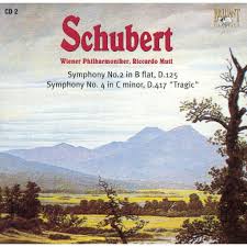 Released july 15, 1997 ℗ 2003 angel records. Symphony No 2 Symphony No 4 Tragic Vienna Philharmonic Orchestra Riccardo Muti By Schubert Franz Cd With Melomaan Ref 119196064