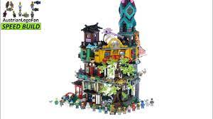 LEGO Ninjago 71741 Ninjago City Gardens - Lego Speed Build Review - YouTube