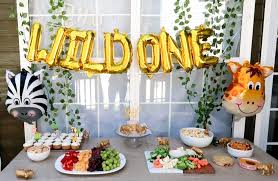 wild one first birthday party on a
