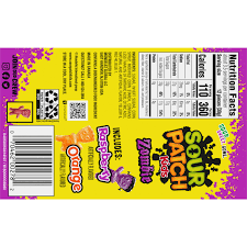 sour patch kids candy soft chewy