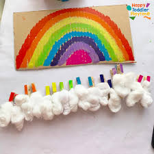 rainbow crafts activities for kids