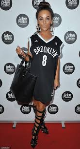 Browse our section of nets jerseys for men, women, & kids and be prepared for game days! Chelsee Healey Wears Brooklyn Nets Basketball Jersey With Knee High Gladiator Sandals Daily Mail Online