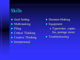 Goal Setting Chart   Critical Thinking   Radiant Thinking Blog Critical Thinking Skills