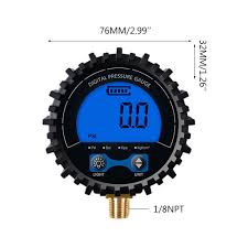dial size digital pressure gauge with 1