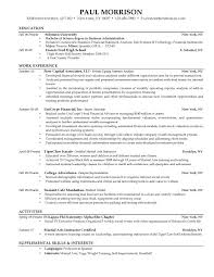 Sample Resumes