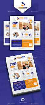 Moving House Flyer Template Psd Indesign Indd Flyer Templates