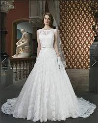 Discount Justin Alexander 8714 Wedding Dresses Transparent Jewel Bow Lace Sleeveless Ruffles Covered Button Vintage Bridal Dresses Bridal Gowns