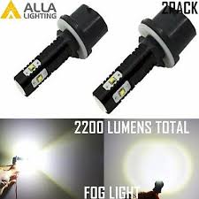 Alla Lighting 50w 880 899 Super Bright 6000k White High Power Led Fog Light Bulb Ebay