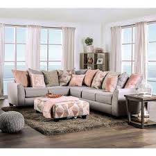 harriden sectional gray by furniture
