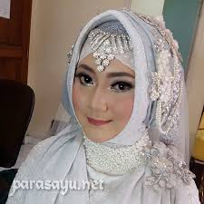 makeup natural pengantin muslimah