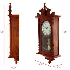 Bedford Clock Collection 25 Inch Wall