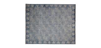 khotan rug gray blue traditional