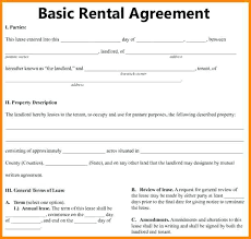The lease agreement can be short term and long term. Basic Rental Agreement Template Lease Agreement Free Printable Rental Agreement Templates Lease Agreement