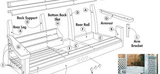 free porch swing plans woodwork city
