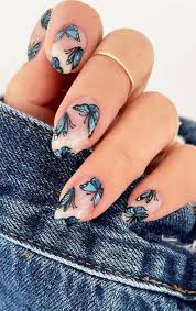spring erfly nail designs colorful