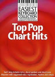 Easiest Keyboard Collection Top Pop Chart Hits Music Shop