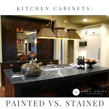 (here are selected photos on this topic, but full relevance is not guaranteed.) Kitchen Cabinets Painted Vs Stained Curt Hofer Associates