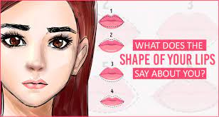 shape of lips tell about your personality