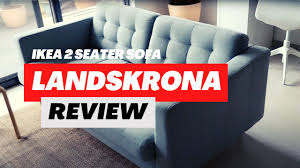 ikea landskrona 2 seater sofa review