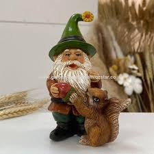 Funny Garden Gnomes Resin Mold Autumn