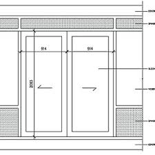 ceiling window wall glazing system