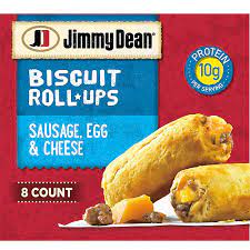jimmy dean biscuit roll ups sausage egg