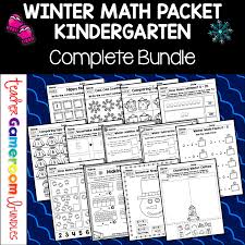 Here's what children will learn about numbers and math in kindergarten and what they are expected to know at the end of the kindergarten year. Kindergarten Winter Math Worksheets
