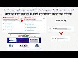 how to add vehicle registration number