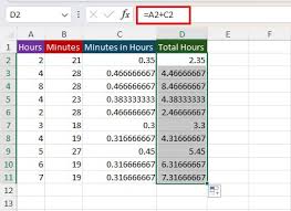 how to add minutes to time in excel