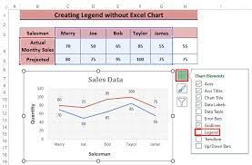 A Legend In Excel Without A Chart
