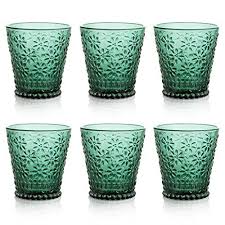 Small Water Juice Glass Cups Vintage