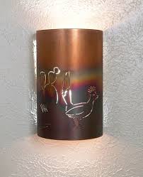 Copper Wall Sconce Thepolyfurniture