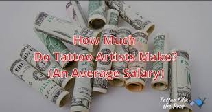 average pay for tattoo artist super hot
