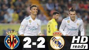 We watch the real madrid. Real Madrid Vs Villarreal 2 2 Highlights 19 05 2018 Youtube